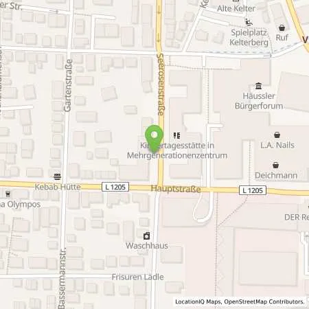 Standortübersicht der Tankstelle eze.network GmbH in 70563 Stuttgart