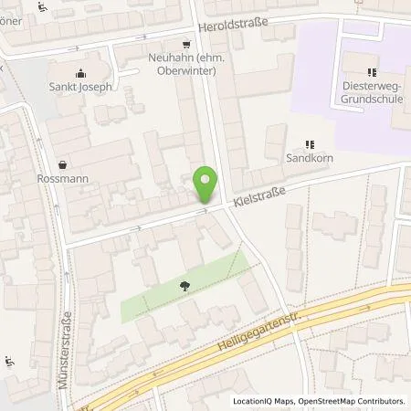 Standortübersicht der Tankstelle Dortmunder Energie- und Wasserversorgung GmbH in 44145 Dortmund