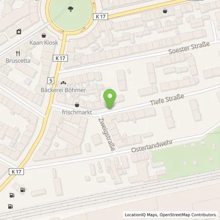 Standortübersicht der Tankstelle Dortmunder Energie- und Wasserversorgung GmbH in 44145 Dortmund