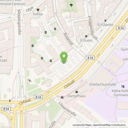 Standortübersicht der Tankstelle Dortmunder Energie- und Wasserversorgung GmbH in 44137 Dortmund