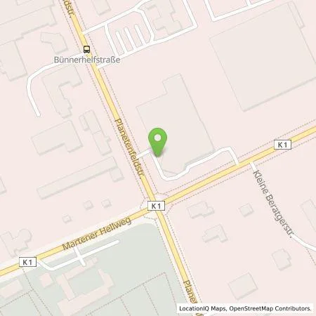 Standortübersicht der Tankstelle Dortmunder Energie- und Wasserversorgung GmbH in 44379 Dortmund