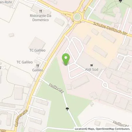 Standortübersicht der Tankstelle ALDI SÜD in 70565 Stuttgart