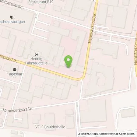 Standortübersicht der Tankstelle EnBW mobility+ AG und Co.KG in 70565 Stuttgart