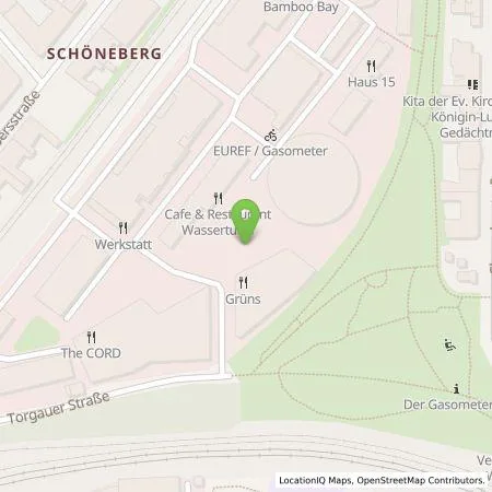 Standortübersicht der Tankstelle ubitricity Gesellschaft für verteilte Energiesysteme mbH in 10829 Berlin