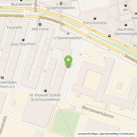 Standortübersicht der Tankstelle ubitricity Gesellschaft für verteilte Energiesysteme mbH in 13629 Berlin