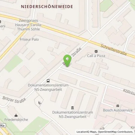 Standortübersicht der Tankstelle ubitricity Gesellschaft für verteilte Energiesysteme mbH in 12439 Berlin