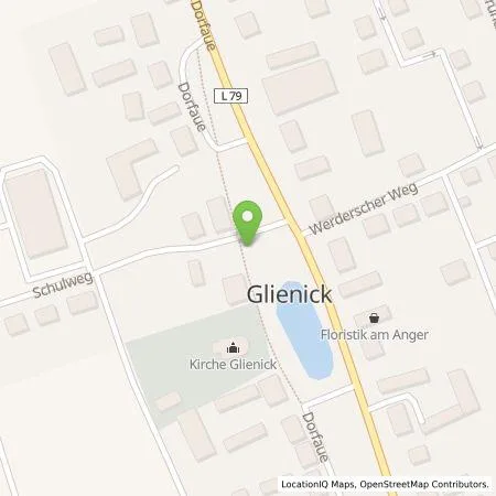 Standortübersicht der Tankstelle ubitricity Gesellschaft für verteilte Energiesysteme mbH in 15806 Zossen