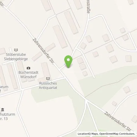 Standortübersicht der Tankstelle ubitricity Gesellschaft für verteilte Energiesysteme mbH in 15806 Zossen