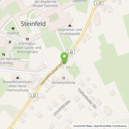 Standortübersicht der Tankstelle e-regio GmbH & Co. KG in 53925 Kall