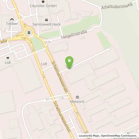 Standortübersicht der Tankstelle EnBW mobility+ AG und Co.KG in 70567 Stuttgart