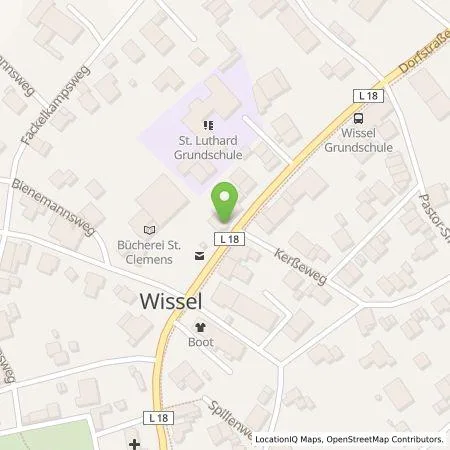 Standortübersicht der Tankstelle Stadtwerke Kalkar GmbH & Co. KG in 47546 Kalkar