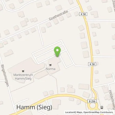 Standortübersicht der Tankstelle EnBW mobility+ AG und Co.KG in 57577 Hamm