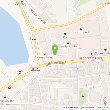 Standortübersicht der Tankstelle EnBW mobility+ AG und Co.KG in 23936 Grevesmühlen