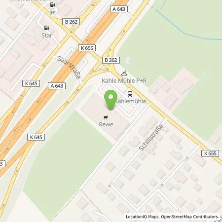 Standortübersicht der Tankstelle EnBW mobility+ AG und Co.KG in 65187 Wiesbaden