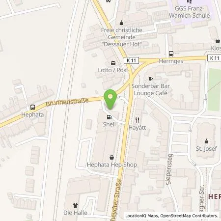 Standortübersicht der Tankstelle EnBW mobility+ AG und Co.KG in 41065 Mönchengladbach