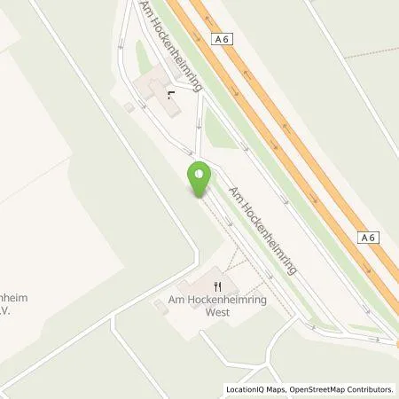 Standortübersicht der Tankstelle mblty GmbH in 68766 Hockenheim