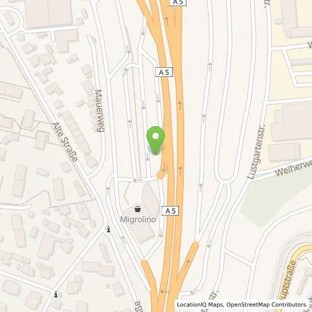 Standortübersicht der Tankstelle EnBW mobility+ AG und Co.KG in 79576 Weil am Rhein