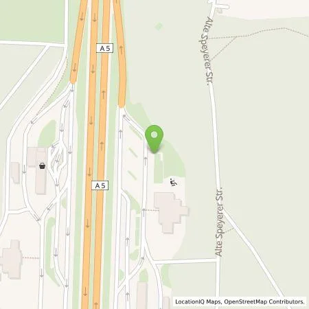 Standortübersicht der Tankstelle EnBW mobility+ AG und Co.KG in 69207 Sandhausen