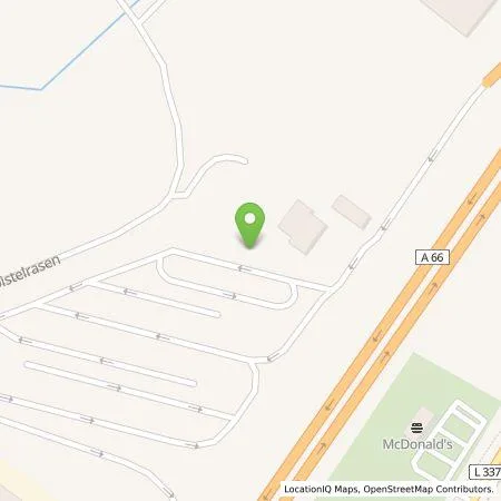 Standortübersicht der Tankstelle EnBW mobility+ AG und Co.KG in 36381 Schlüchtern