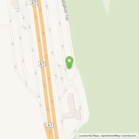 Standortübersicht der Tankstelle EnBW mobility+ AG und Co.KG in 87463 Dietmannsried