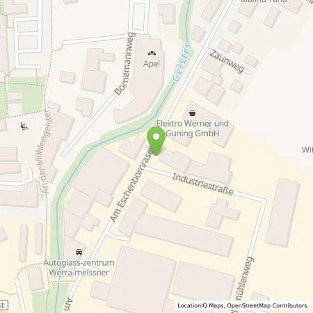 Standortübersicht der Tankstelle EnBW mobility+ AG und Co.KG in 37213 Witzenhausen