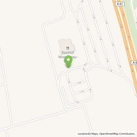 Standortübersicht der Tankstelle EnBW mobility+ AG und Co.KG in 67547 Worms