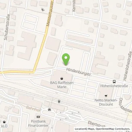 Standortübersicht der Tankstelle EnBW mobility+ AG und Co.KG in 74613 Öhringen