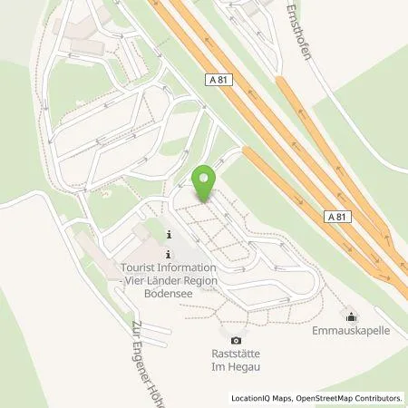 Standortübersicht der Tankstelle mblty GmbH in 78234 Engen