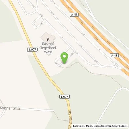 Standortübersicht der Tankstelle EnBW mobility+ AG und Co.KG in 57258 Freudenberg