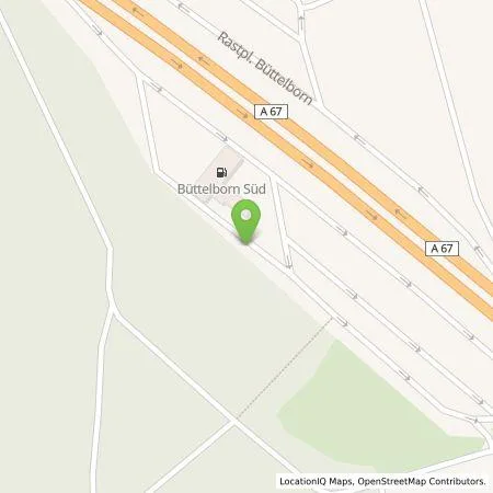 Standortübersicht der Tankstelle EnBW mobility+ AG und Co.KG in 64572 Büttelborn
