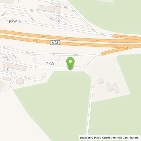 Standortübersicht der Tankstelle EnBW mobility+ AG und Co.KG in 27777 Ganderkesee