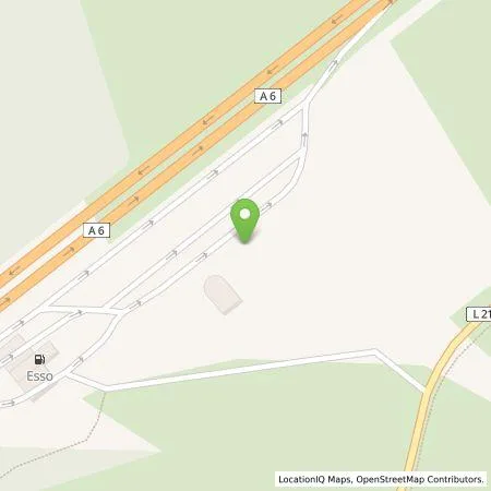 Standortübersicht der Tankstelle EnBW mobility+ AG und Co.KG in 66424 Homburg