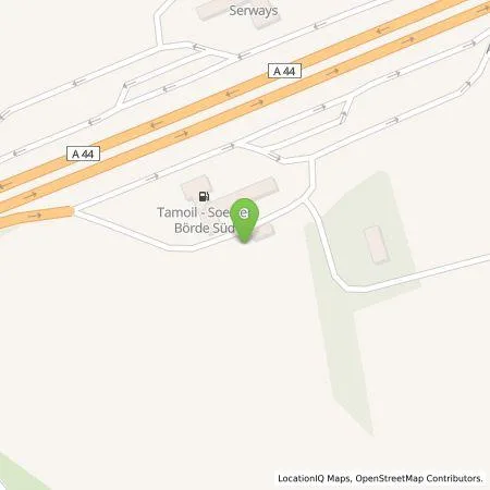 Standortübersicht der Tankstelle EnBW mobility+ AG und Co.KG in 59494 Soest