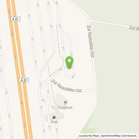 Standortübersicht der Tankstelle mblty GmbH in 49835 Wietmarschen