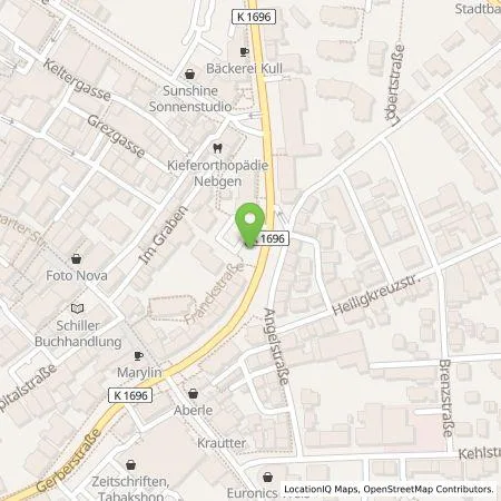 Standortübersicht der Tankstelle EnBW mobility+ AG und Co.KG in 71665 Vaihingen (Enz)