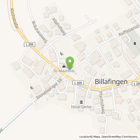 Standortübersicht der Tankstelle EnBW mobility+ AG und Co.KG in 88696 Owingen