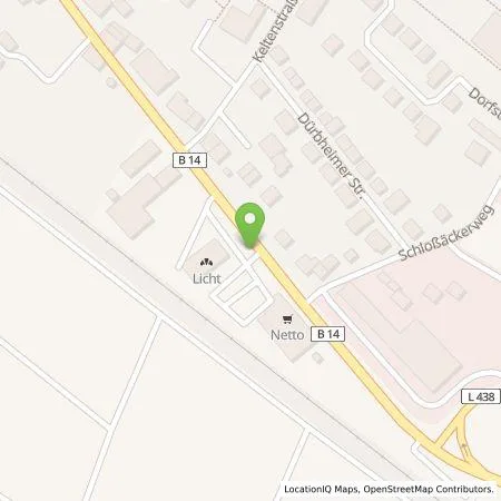 Standortübersicht der Tankstelle EnBW mobility+ AG und Co.KG in 78582 Balgheim