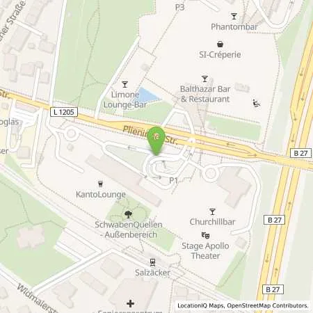 Standortübersicht der Tankstelle Charge-ON in 70567 Stuttgart