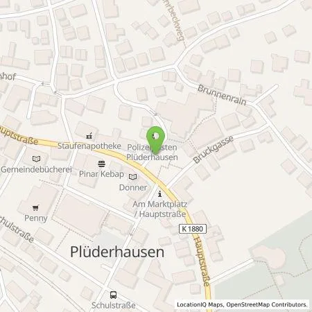 Standortübersicht der Tankstelle EnBW mobility+ AG und Co.KG in 73655 Plüderhausen