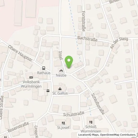 Standortübersicht der Tankstelle EnBW mobility+ AG und Co.KG in 78573 Wurmlingen