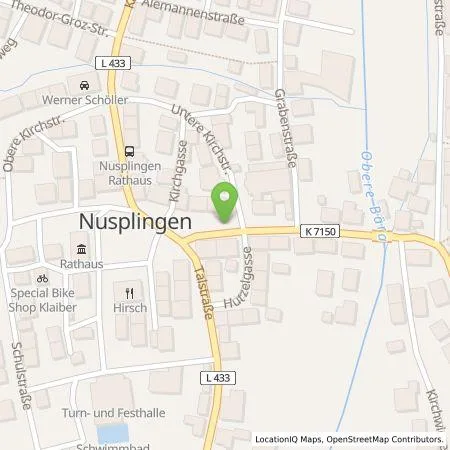 Standortübersicht der Tankstelle EnBW mobility+ AG und Co.KG in 72362 Nusplingen