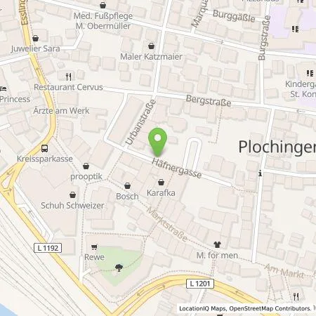 Standortübersicht der Tankstelle EnBW mobility+ AG und Co.KG in 73207 Plochingen