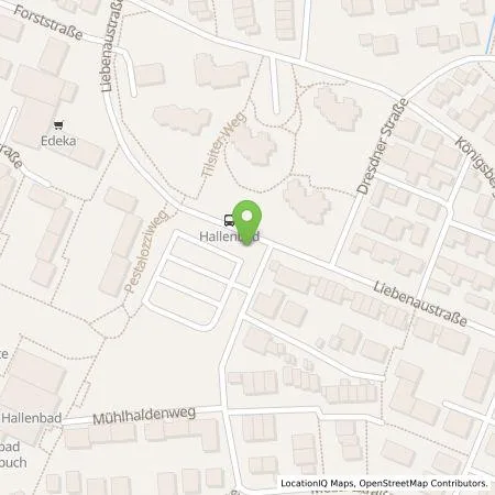 Standortübersicht der Tankstelle EnBW mobility+ AG und Co.KG in 71111 Waldenbuch