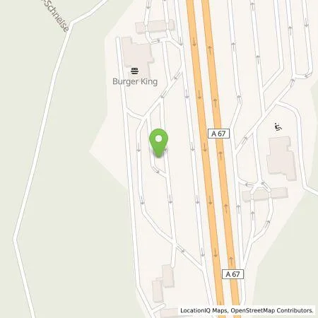 Standortübersicht der Tankstelle EnBW mobility+ AG und Co.KG in 64653 Lorsch