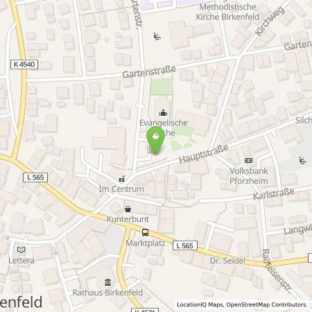 Standortübersicht der Tankstelle EnBW mobility+ AG und Co.KG in 75217 Birkenfeld