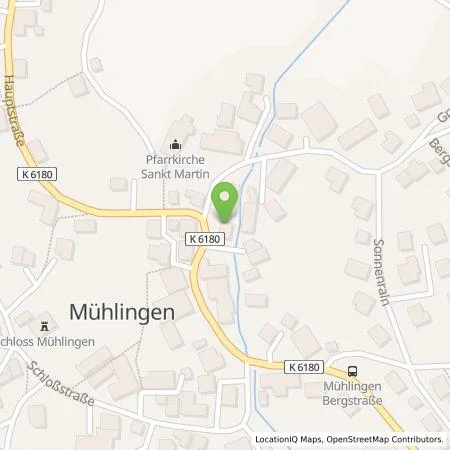 Standortübersicht der Tankstelle EnBW mobility+ AG und Co.KG in 78357 Mühlingen