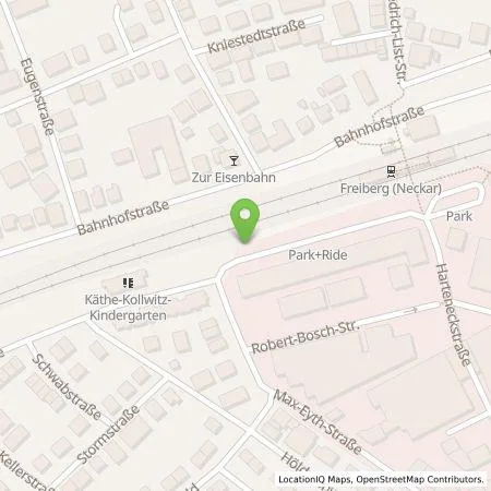 Standortübersicht der Tankstelle EnBW mobility+ AG und Co.KG in 71687 Freiberg am Neckar