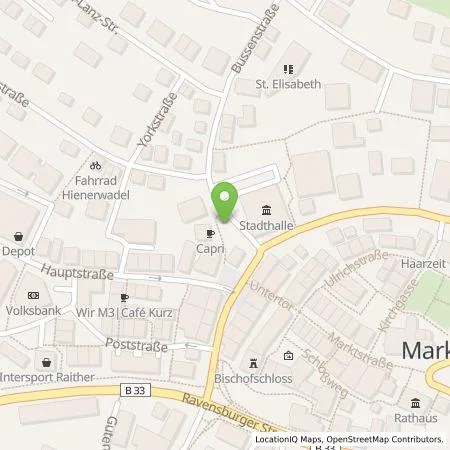 Standortübersicht der Tankstelle EnBW mobility+ AG und Co.KG in 88677 Markdorf