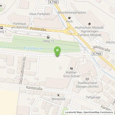 Standortübersicht der Tankstelle EnBW mobility+ AG und Co.KG in 72458 Albstadt