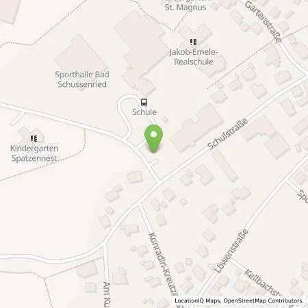 Standortübersicht der Tankstelle EnBW mobility+ AG und Co.KG in 88427 Bad Schussenried